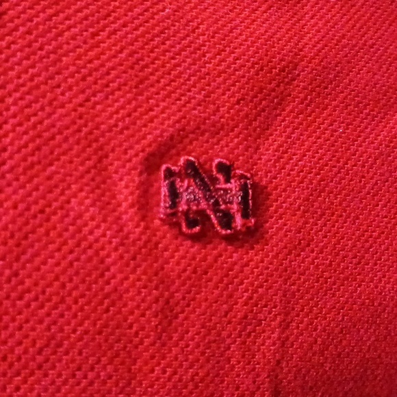 IZOD Red collar shirt XL - Picture 2 of 4